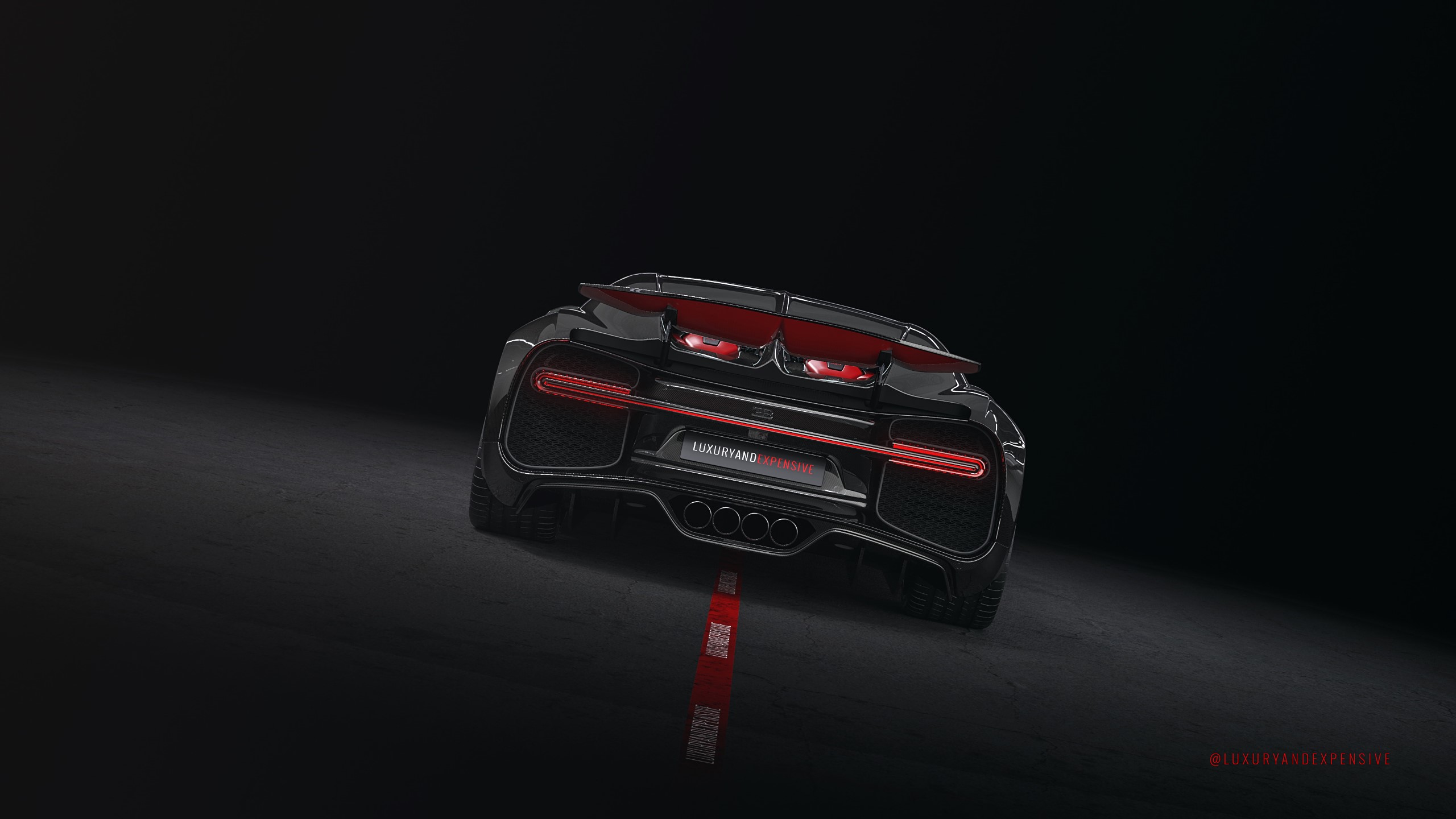 Bugatti Chiron 600 Sky Roof - View - Sport km red 
