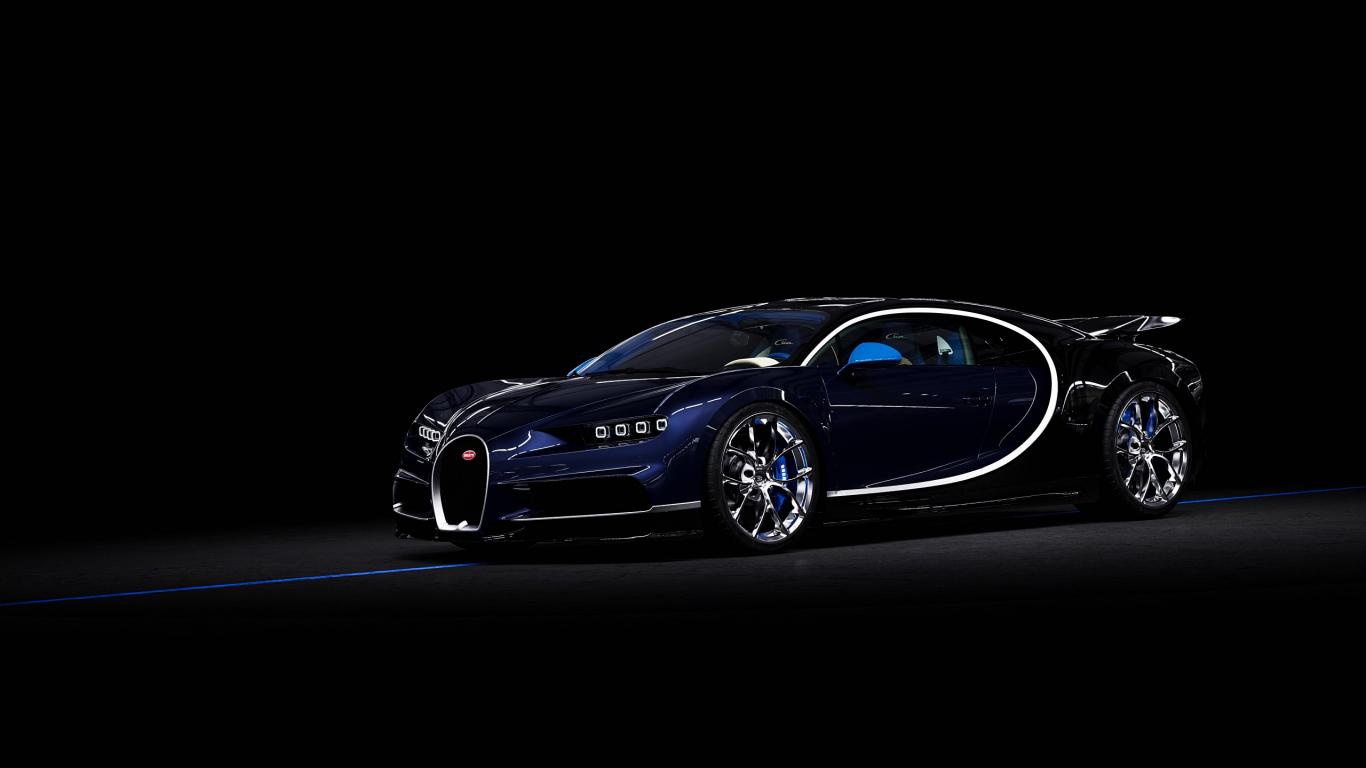 Bugatti Chiron (Black), 2018 - buy @ LUXCARS.ONE